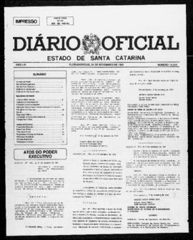 Diário Oficial do Estado de Santa Catarina. Ano 56. N° 14313 de 04/11/1991
