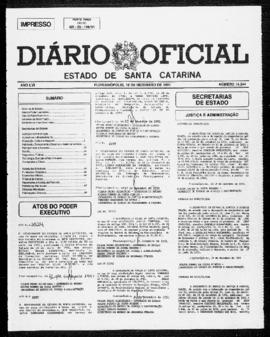 Diário Oficial do Estado de Santa Catarina. Ano 56. N° 14344 de 18/12/1991