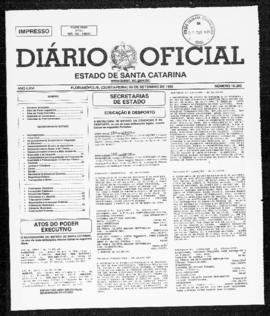 Diário Oficial do Estado de Santa Catarina. Ano 66. N° 16262 de 30/09/1999