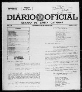 Diário Oficial do Estado de Santa Catarina. Ano 58. N° 14672 de 23/04/1993