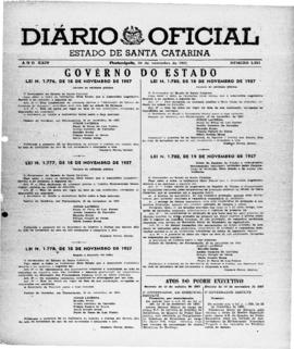 Diário Oficial do Estado de Santa Catarina. Ano 24. Nº 5985 de 28/11/1957