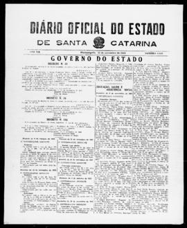 Diário Oficial do Estado de Santa Catarina. Ano 20. N° 5026 de 23/11/1953