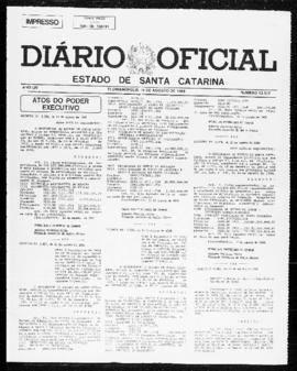 Diário Oficial do Estado de Santa Catarina. Ano 54. N° 13517 de 16/08/1988