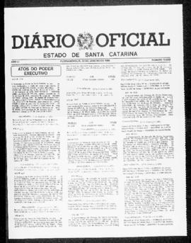 Diário Oficial do Estado de Santa Catarina. Ano 51. N° 12633 de 22/01/1985