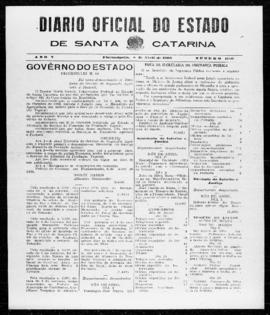 Diário Oficial do Estado de Santa Catarina. Ano 5. N° 1180 de 08/04/1938
