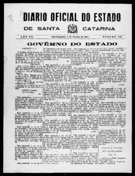 Diário Oficial do Estado de Santa Catarina. Ano 3. N° 823 de 04/01/1937