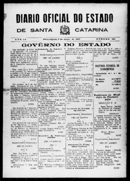 Diário Oficial do Estado de Santa Catarina. Ano 4. N° 990 de 07/08/1937