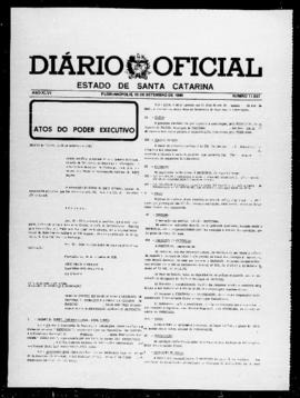Diário Oficial do Estado de Santa Catarina. Ano 46. N° 11557 de 10/09/1980