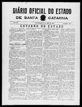 Diário Oficial do Estado de Santa Catarina. Ano 15. N° 3745 de 16/07/1948