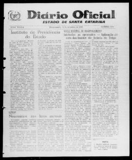 Diário Oficial do Estado de Santa Catarina. Ano 29. N° 7191 de 12/12/1962
