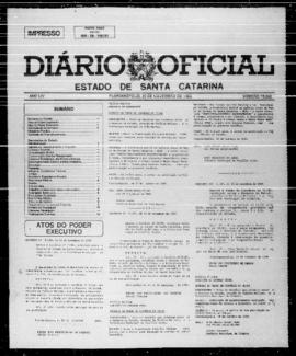 Diário Oficial do Estado de Santa Catarina. Ano 54. N° 13830 de 23/11/1989