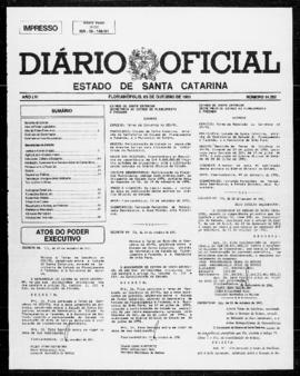 Diário Oficial do Estado de Santa Catarina. Ano 56. N° 14292 de 03/10/1991