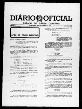 Diário Oficial do Estado de Santa Catarina. Ano 46. N° 11593 de 31/10/1980