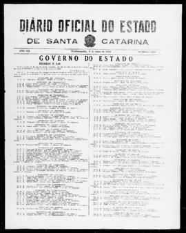 Diário Oficial do Estado de Santa Catarina. Ano 20. N° 4893 de 08/05/1953