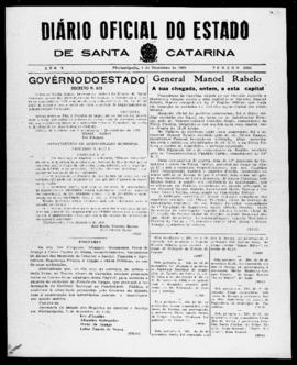 Diário Oficial do Estado de Santa Catarina. Ano 5. N° 1365 de 05/12/1938
