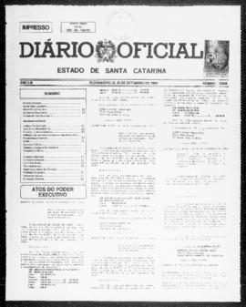 Diário Oficial do Estado de Santa Catarina. Ano 61. N° 15030 de 29/09/1994