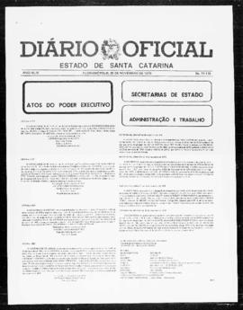 Diário Oficial do Estado de Santa Catarina. Ano 44. N° 11110 de 20/11/1978