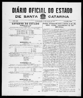 Diário Oficial do Estado de Santa Catarina. Ano 13. N° 3336 de 29/10/1946