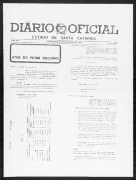 Diário Oficial do Estado de Santa Catarina. Ano 45. N° 11285 de 03/08/1979