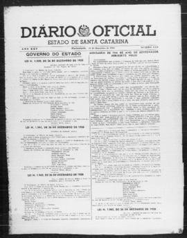 Diário Oficial do Estado de Santa Catarina. Ano 25. N° 6238 de 31/12/1958