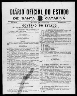 Diário Oficial do Estado de Santa Catarina. Ano 18. N° 4593 de 05/02/1952