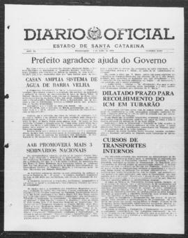 Diário Oficial do Estado de Santa Catarina. Ano 40. N° 10021 de 02/07/1974