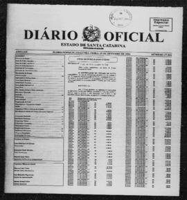 Diário Oficial do Estado de Santa Catarina. Ano 70. N° 17504 de 25/10/2004