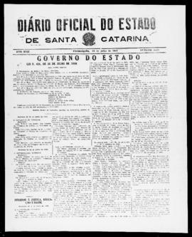 Diário Oficial do Estado de Santa Catarina. Ano 17. N° 4225 de 26/07/1950