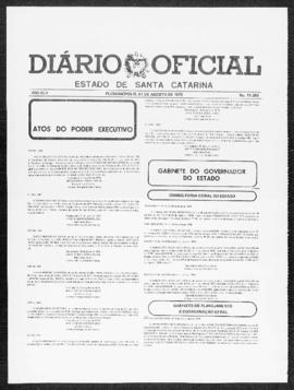 Diário Oficial do Estado de Santa Catarina. Ano 45. N° 11283 de 01/08/1979