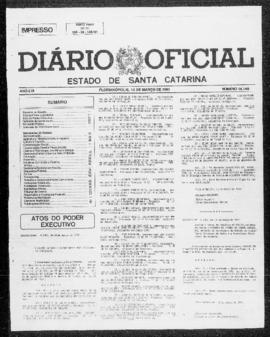 Diário Oficial do Estado de Santa Catarina. Ano 56. N° 14149 de 13/03/1991. Parte 1