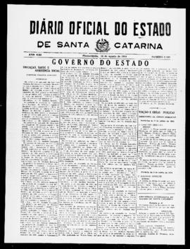 Diário Oficial do Estado de Santa Catarina. Ano 21. N° 5199 de 19/08/1954