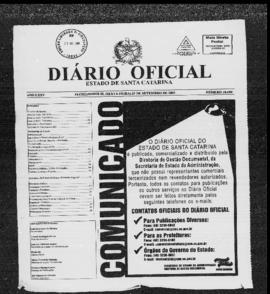 Diário Oficial do Estado de Santa Catarina. Ano 75. N° 18698 de 25/09/2009