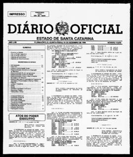 Diário Oficial do Estado de Santa Catarina. Ano 63. N° 15579 de 19/12/1996