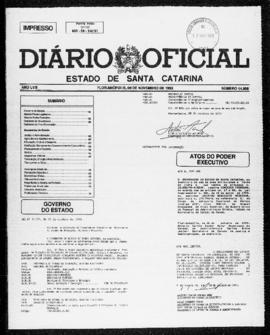 Diário Oficial do Estado de Santa Catarina. Ano 58. N° 14808 de 09/11/1993