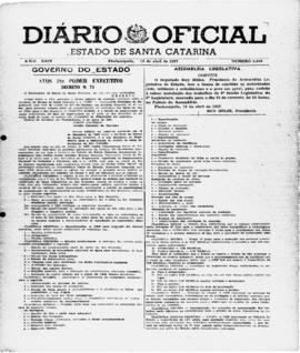 Diário Oficial do Estado de Santa Catarina. Ano 24. N° 5834 de 12/04/1957