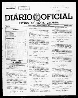 Diário Oficial do Estado de Santa Catarina. Ano 56. N° 14287 de 26/09/1991