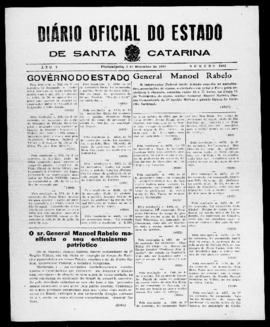 Diário Oficial do Estado de Santa Catarina. Ano 5. N° 1364 de 03/12/1938