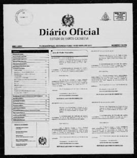 Diário Oficial do Estado de Santa Catarina. Ano 76. N° 19070 de 18/04/2011