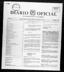 Diário Oficial do Estado de Santa Catarina. Ano 71. N° 17694 de 04/08/2005