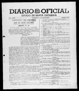 Diário Oficial do Estado de Santa Catarina. Ano 26. N° 6383 de 17/08/1959