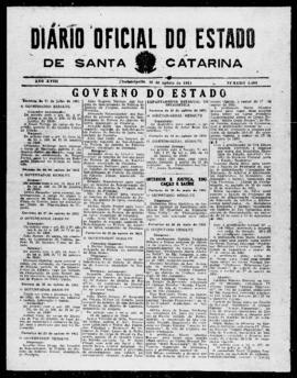 Diário Oficial do Estado de Santa Catarina. Ano 18. N° 4490 de 30/08/1951
