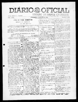 Diário Oficial do Estado de Santa Catarina. Ano 31. N° 7606 de 28/07/1964