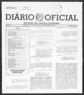 Diário Oficial do Estado de Santa Catarina. Ano 64. N° 15801 de 12/11/1997