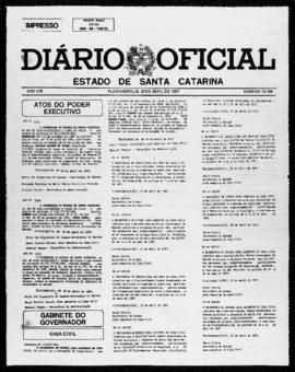 Diário Oficial do Estado de Santa Catarina. Ano 53. N° 13195 de 30/04/1987