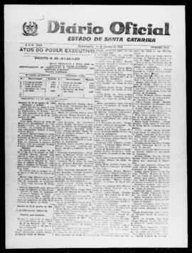 Diário Oficial do Estado de Santa Catarina. Ano 30. N° 7472 de 28/01/1964