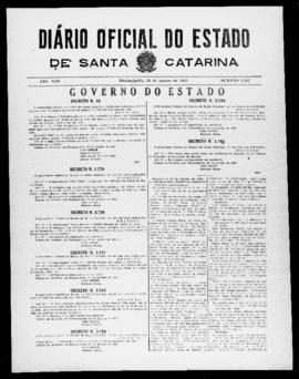 Diário Oficial do Estado de Santa Catarina. Ano 13. N° 3397 de 29/01/1947