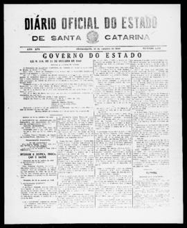 Diário Oficial do Estado de Santa Catarina. Ano 16. N° 4045 de 21/10/1949