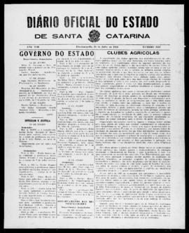 Diário Oficial do Estado de Santa Catarina. Ano 8. N° 2062 de 25/07/1941