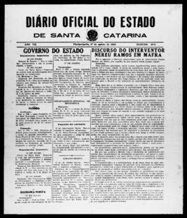 Diário Oficial do Estado de Santa Catarina. Ano 7. N° 1818 de 01/08/1940