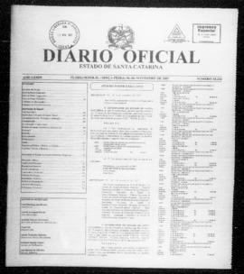 Diário Oficial do Estado de Santa Catarina. Ano 73. N° 18242 de 06/11/2007